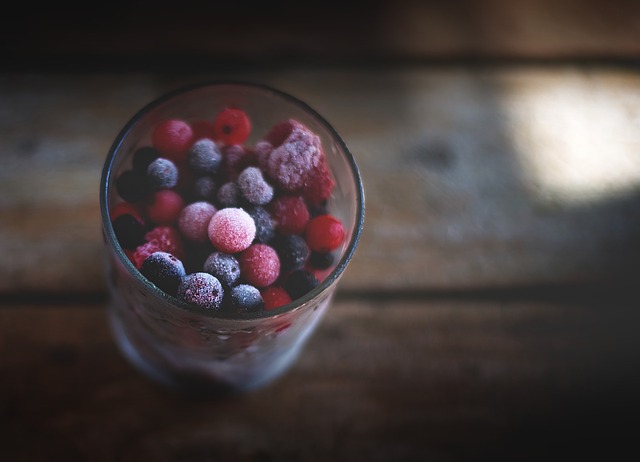 frutti di bosco da surgelare