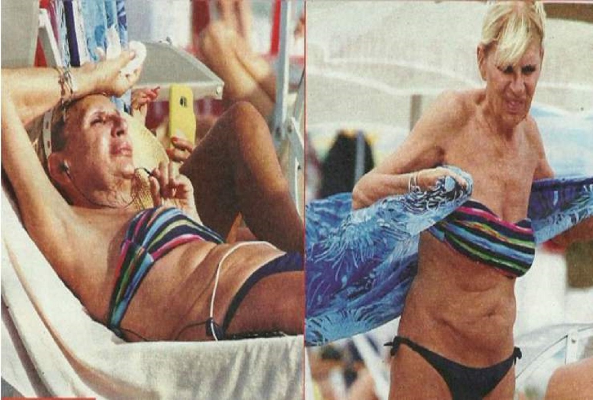 Gemma Galgani in bikini