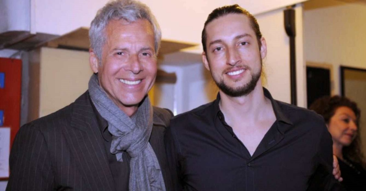 Claudio Baglioni e il figlio