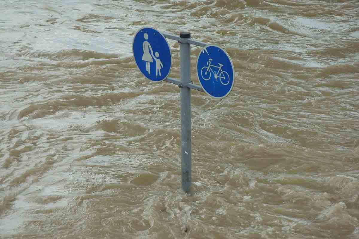 Alluvione allaga la città