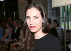 Tatiana Santo Domingo vestito nero primo piano