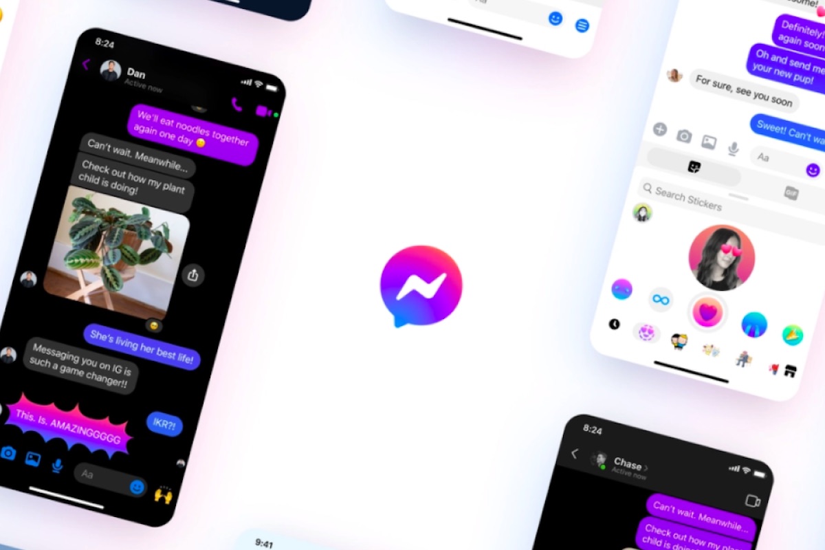 La nuova interfaccia di Facebook Messenger