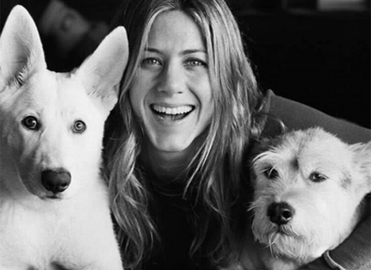 Jennifer Aniston e il nuovo cucciolo