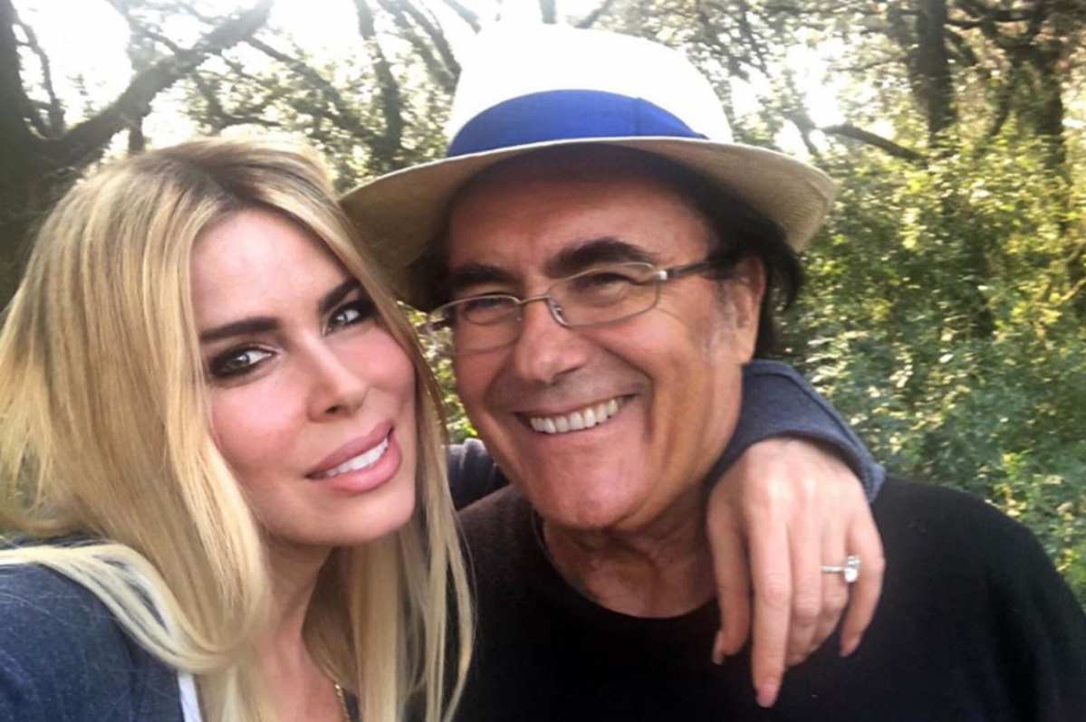 Loredana Lecciso e Al Bano sorridenti