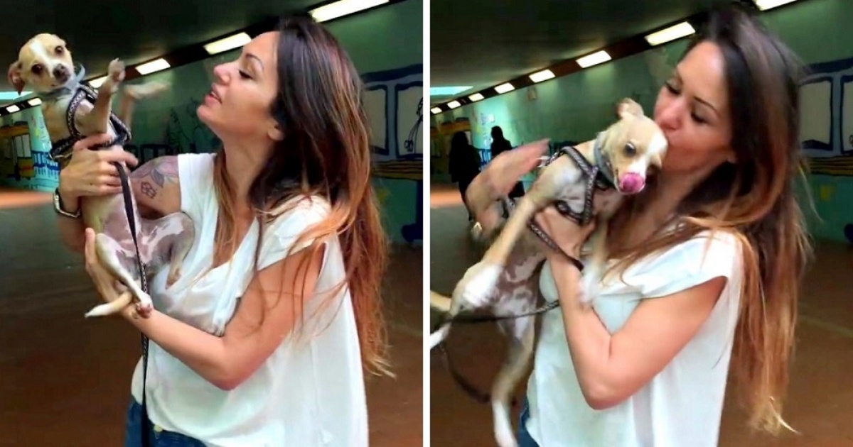 Nina e Deborah incontro aeroporto