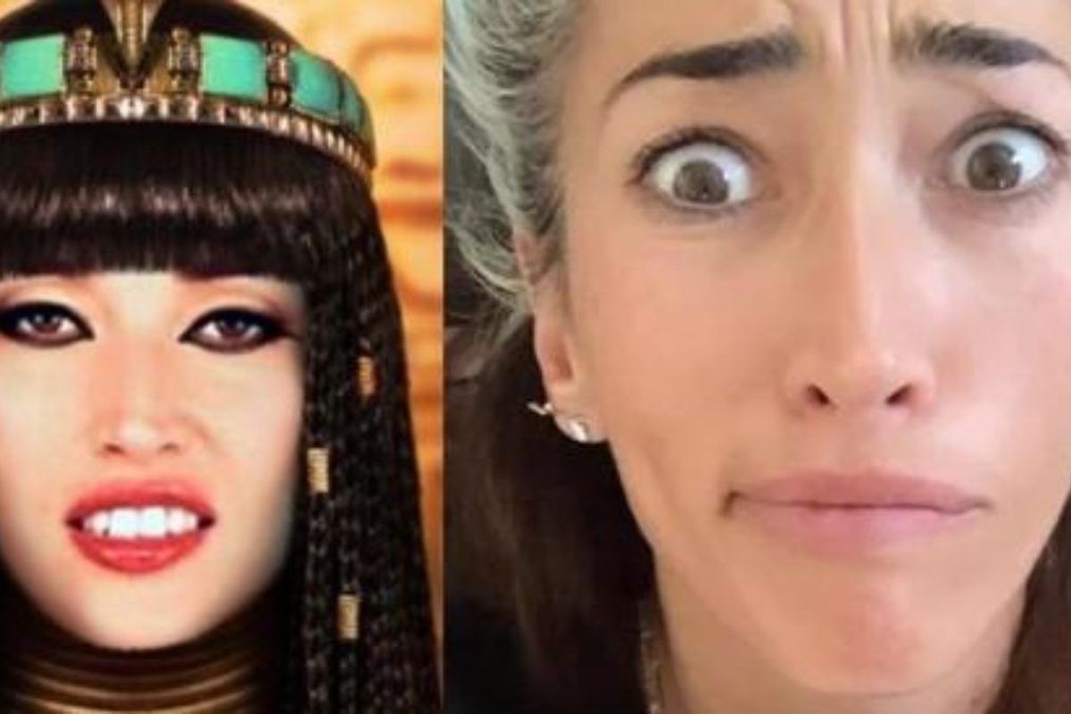 Nina Zilli che diventa Cleopatra