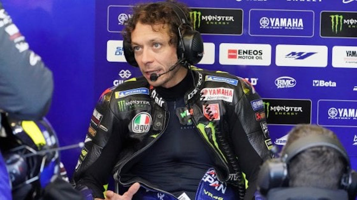 Foto Valentino Rossi COVID