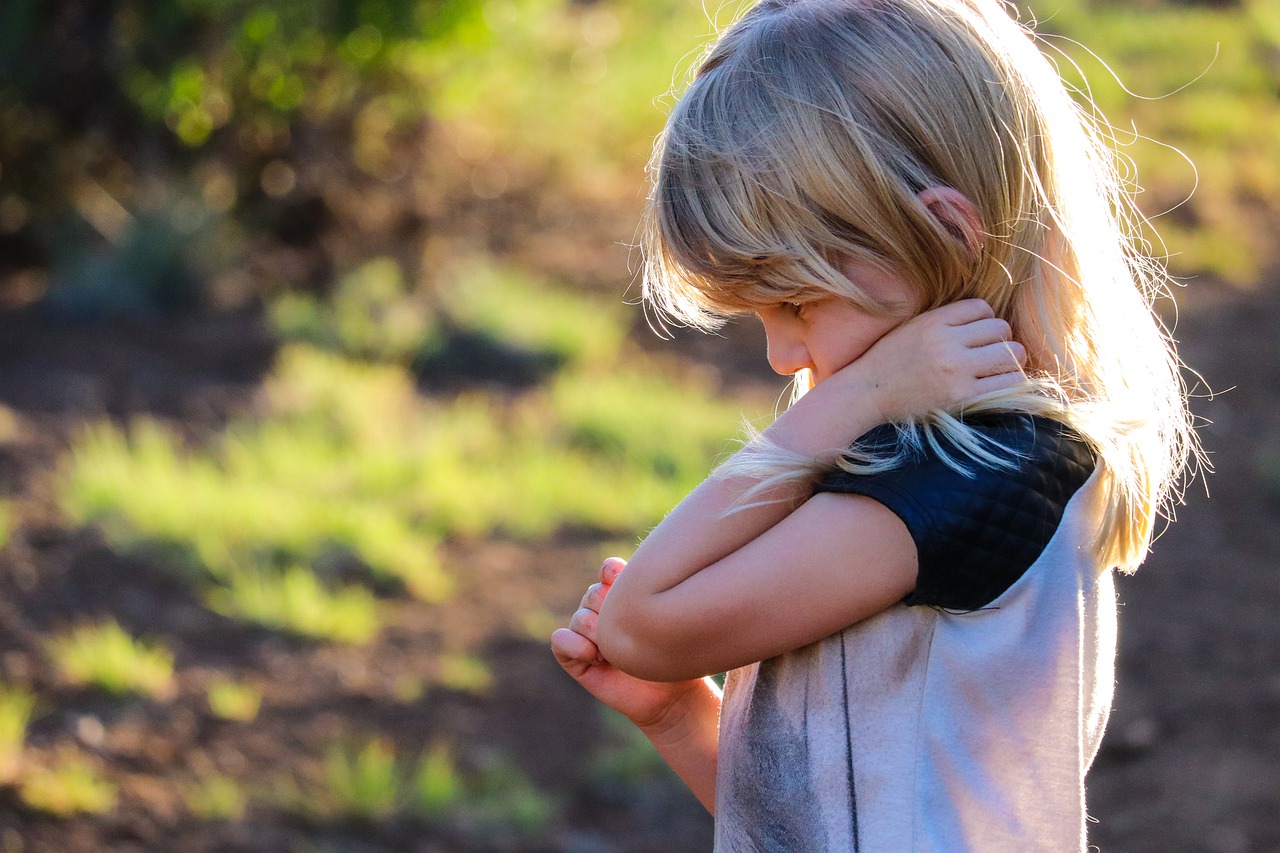 Bimba con il cancro