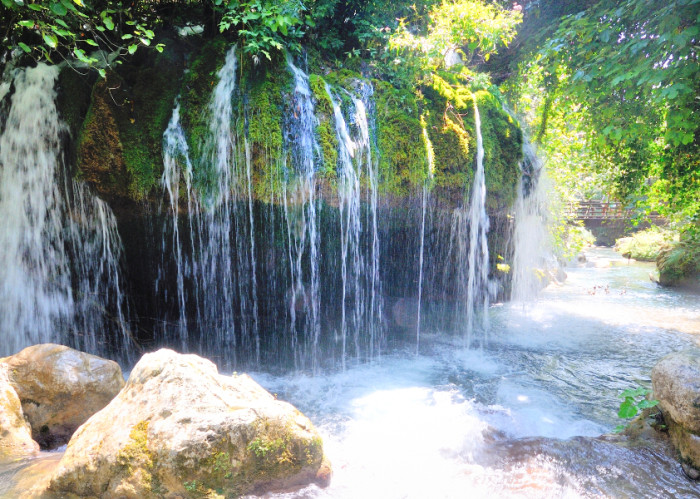 cascata capelli di venere in cilento