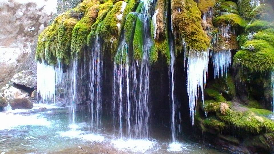 cascata capelli di venere in cilento