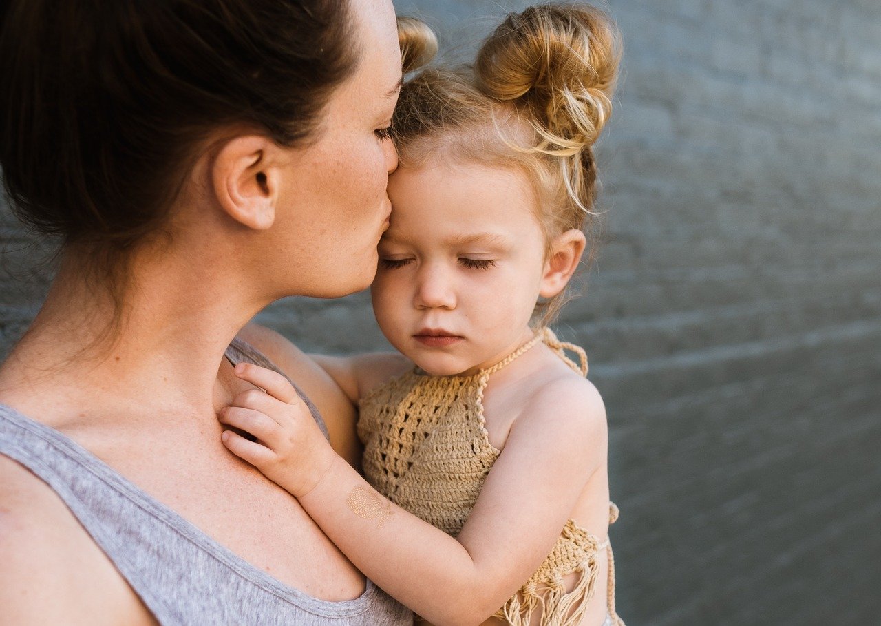 Baciare i propri figli