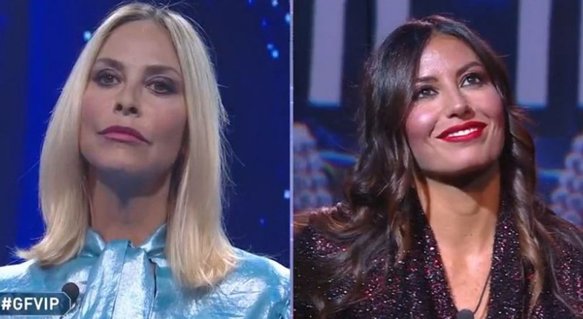 GF Vip Patrizia De Blanck sussurra nell'orecchio di Elisabetta Gregoraci