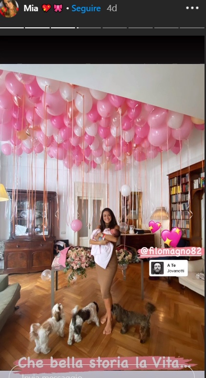 Festa a sorpresa per Giorgia Palmas