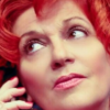 Giorgia Trasselli primo piano capelli rossi