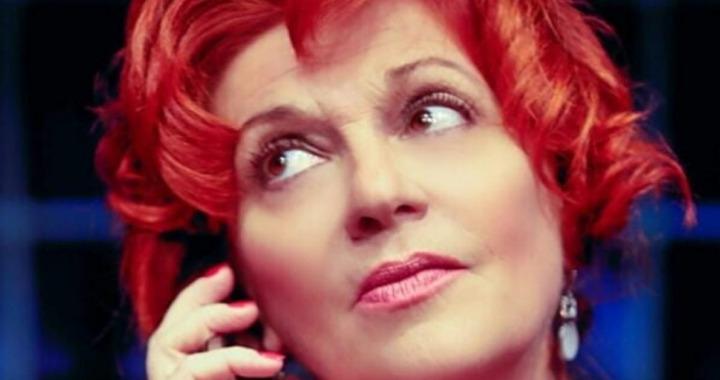 Giorgia Trasselli primo piano capelli rossi