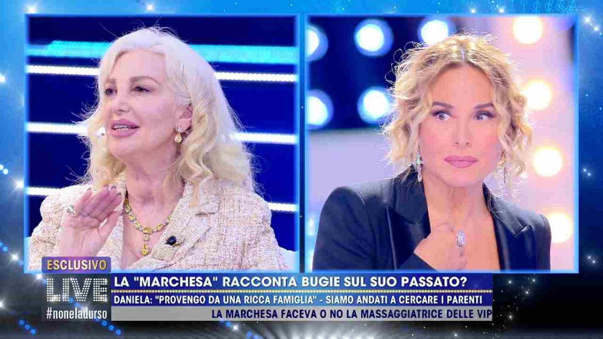 Live non è la D'Urso: La D'Urso contro la marchesa D'Aragona