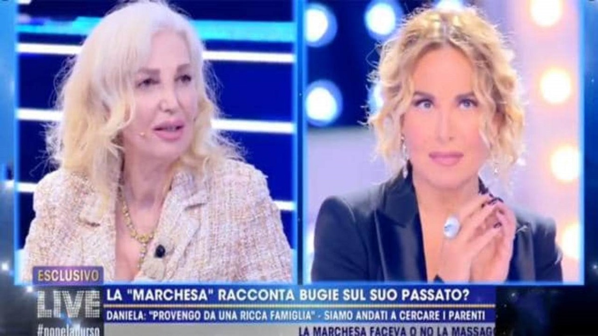 Live non è la D'Urso: La D'Urso contro la marchesa D'Aragona