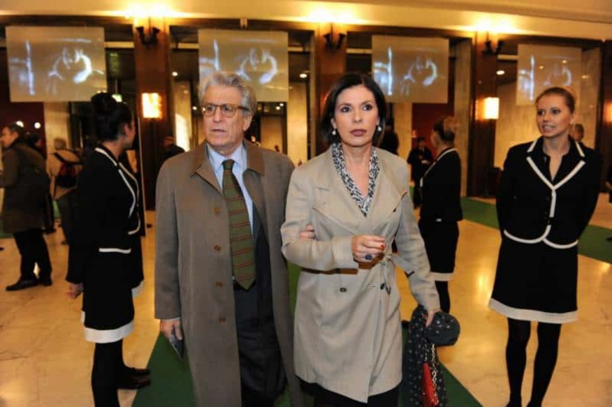 Bianca Berlinguer e il marito