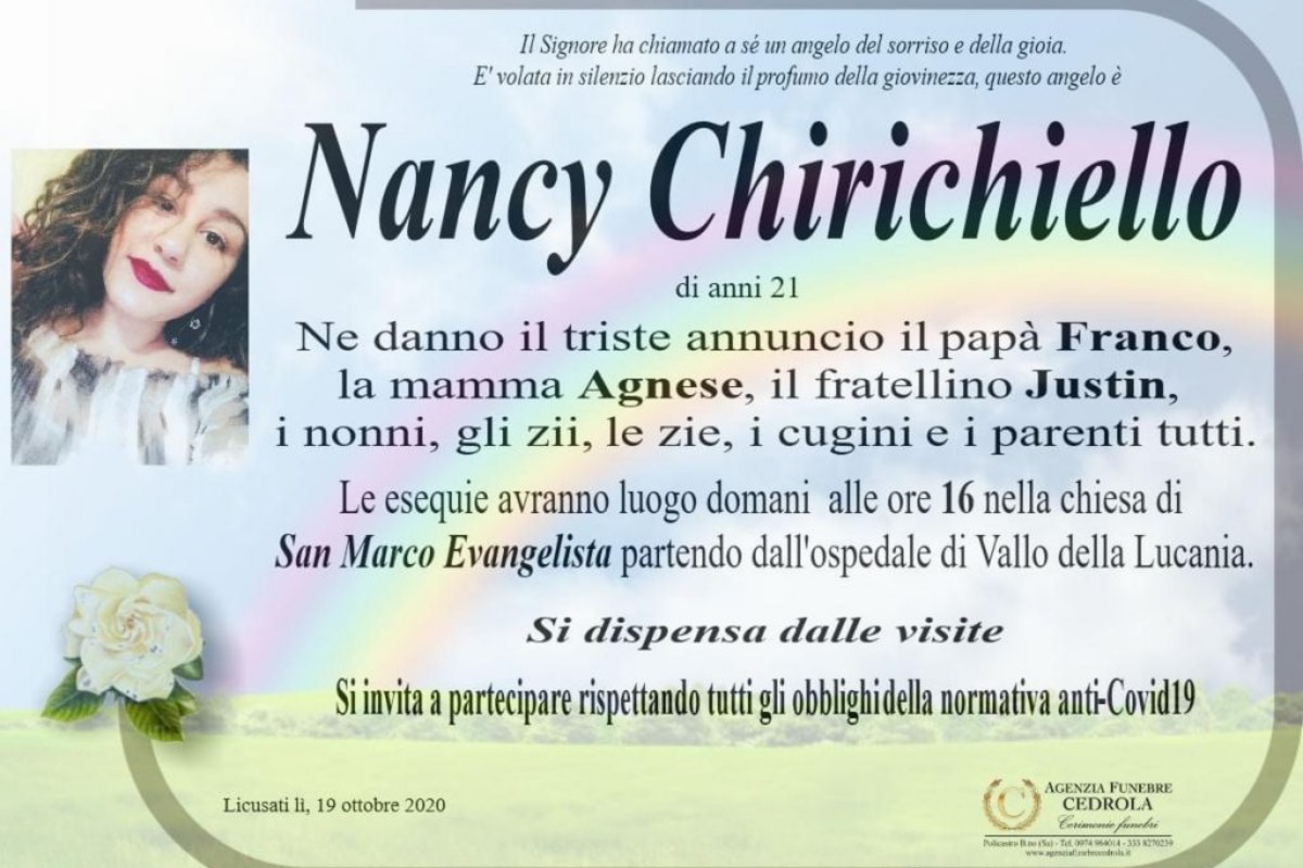 nancy chirichiello autopsia