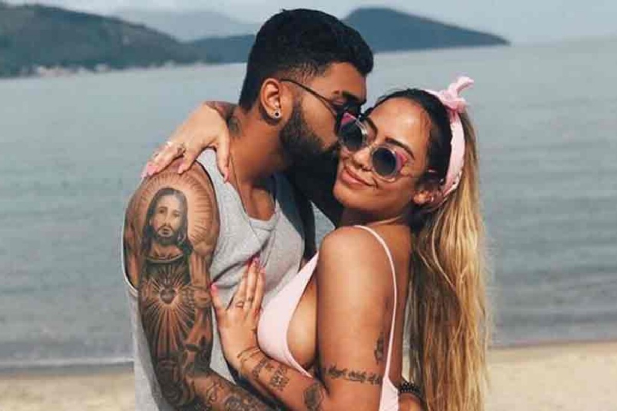 Gabriel Barbosa e l'ex fidanzata