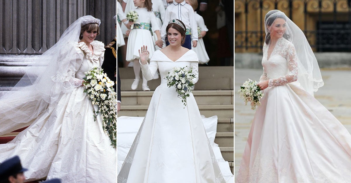 Royal Wedding: tutti gli abiti più costosi della Famiglia Reale