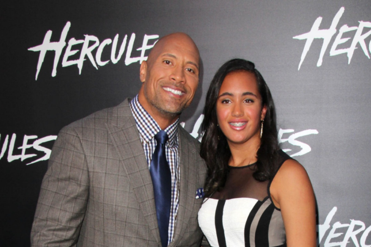 The Rock e la figlia