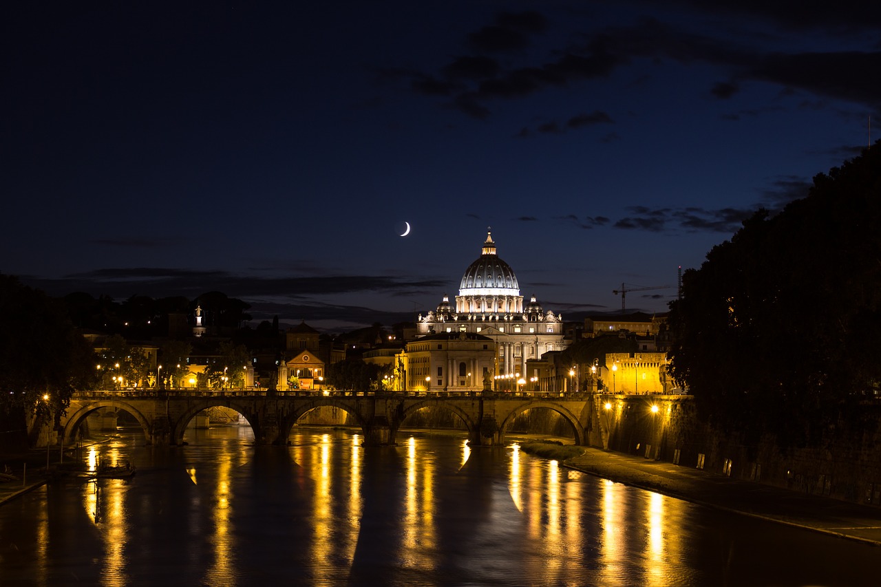 La Città eterna di notte