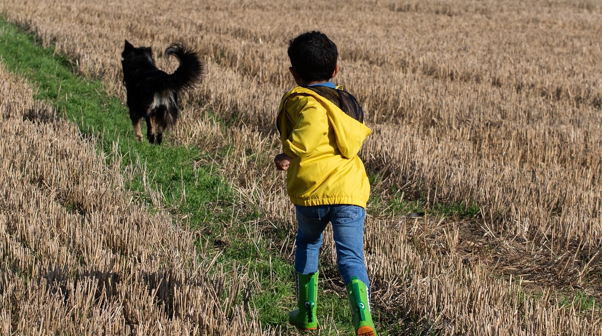 9 motivi per cui un bambino dovrebbe avere un cane