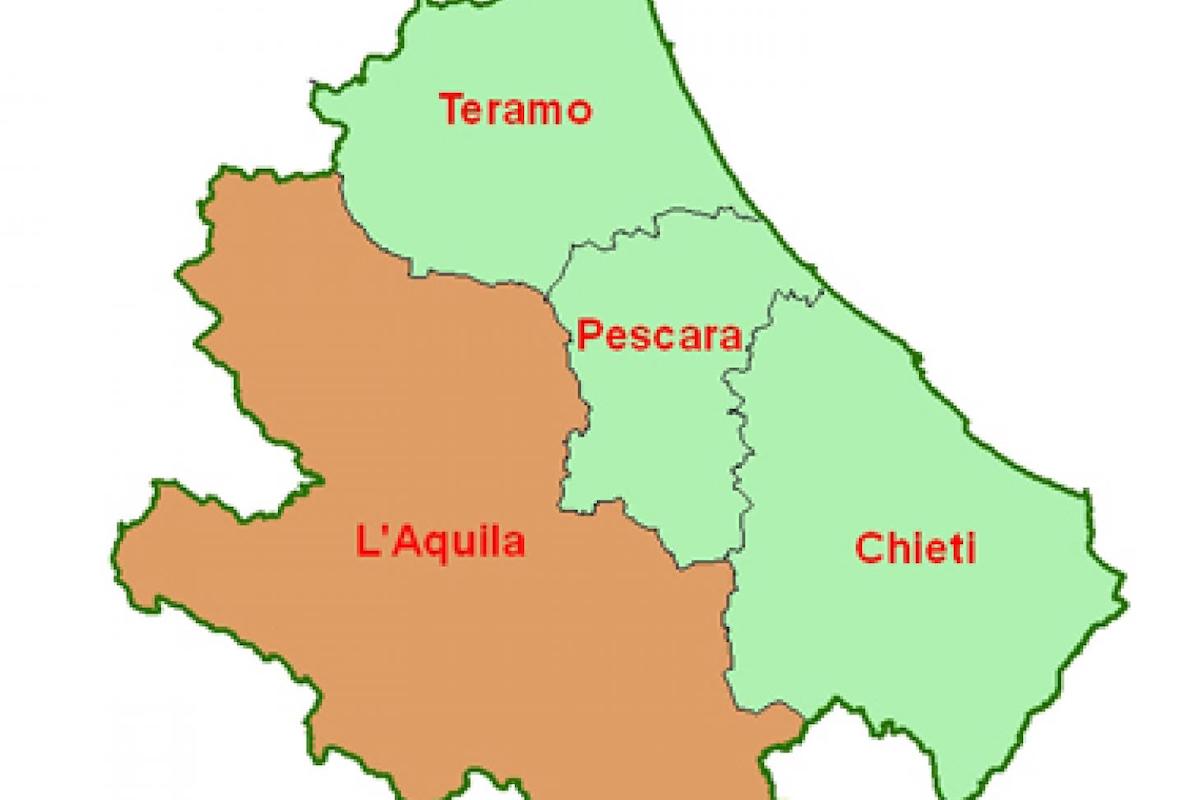 Abruzzo in cartina