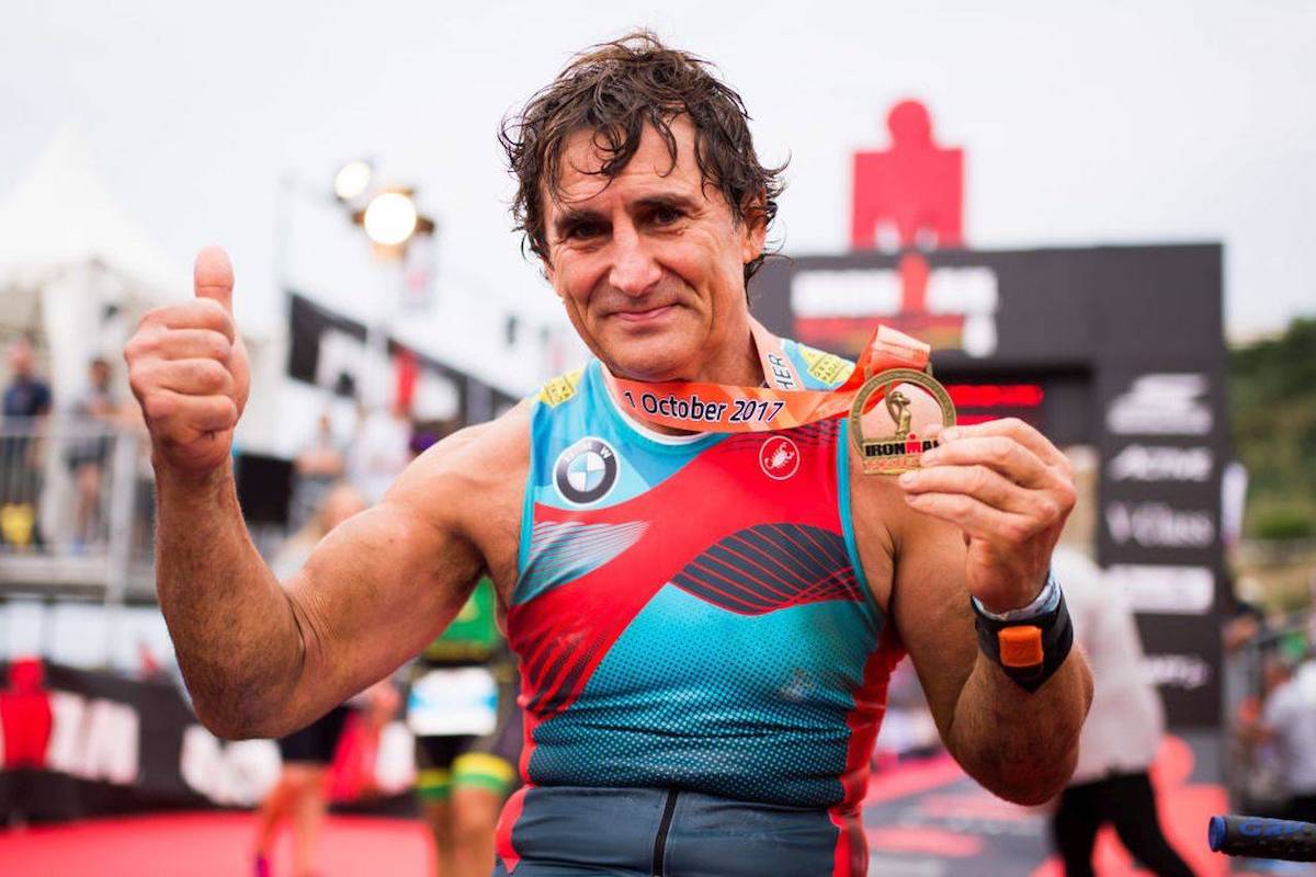 Alex Zanardi medagliato