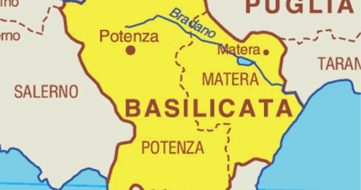 Cartina Basilicata