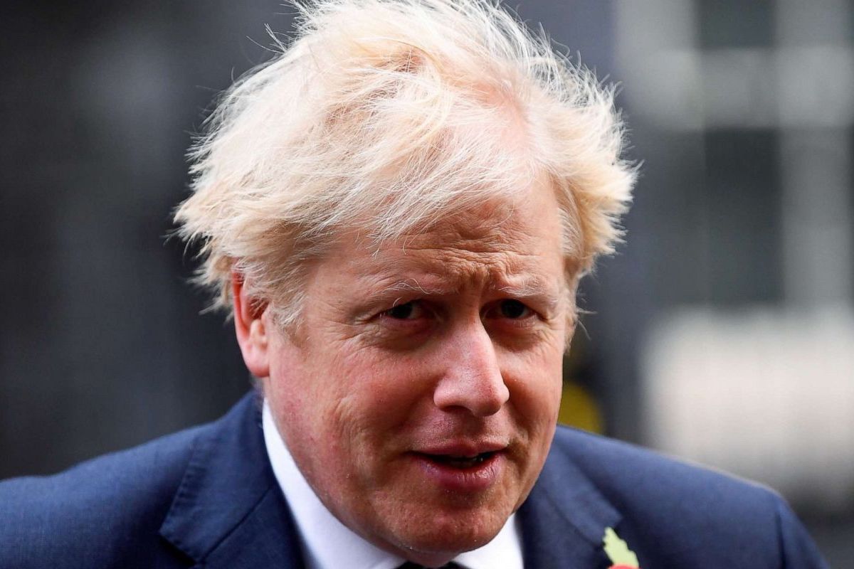 Primo piano Boris Johnson