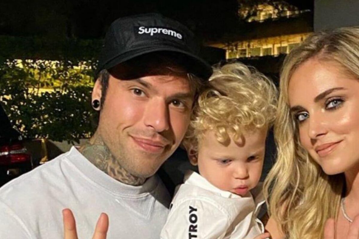 Fedez, Leone e Chiara Ferragni insieme