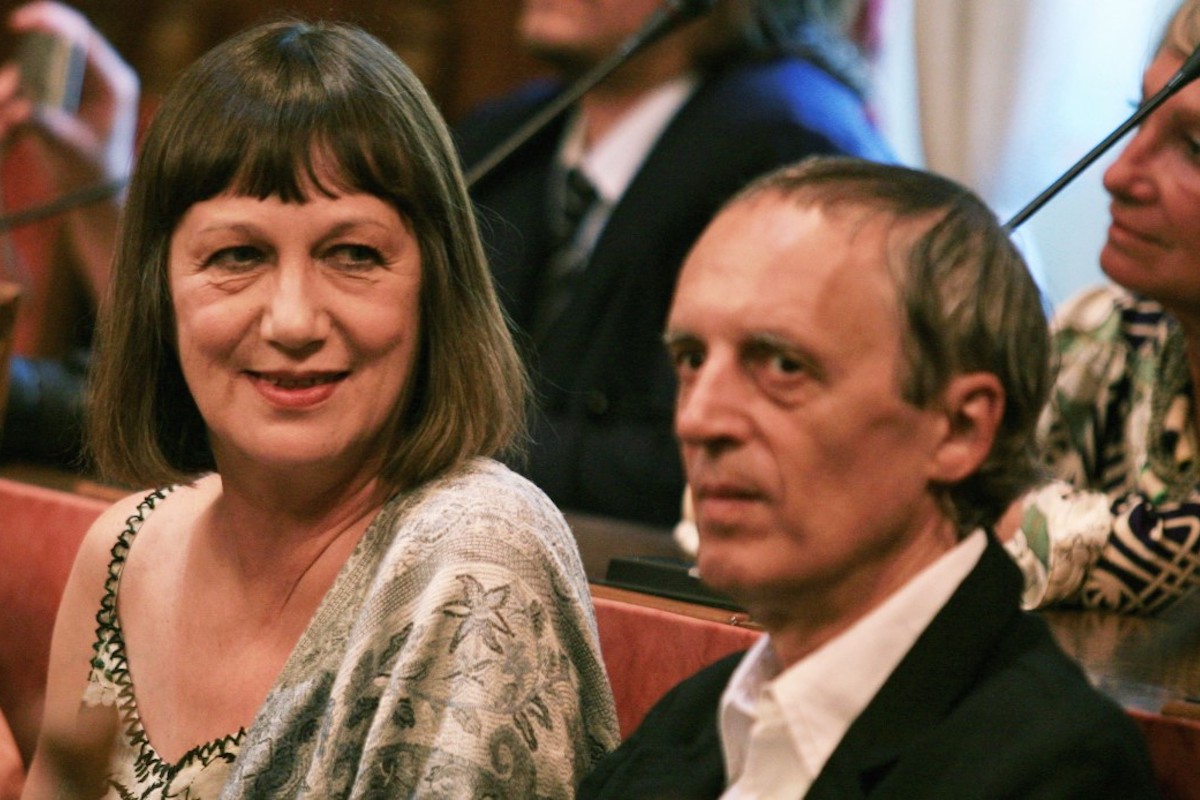 Dario Argento e l'ex moglie Daria Nicolodi