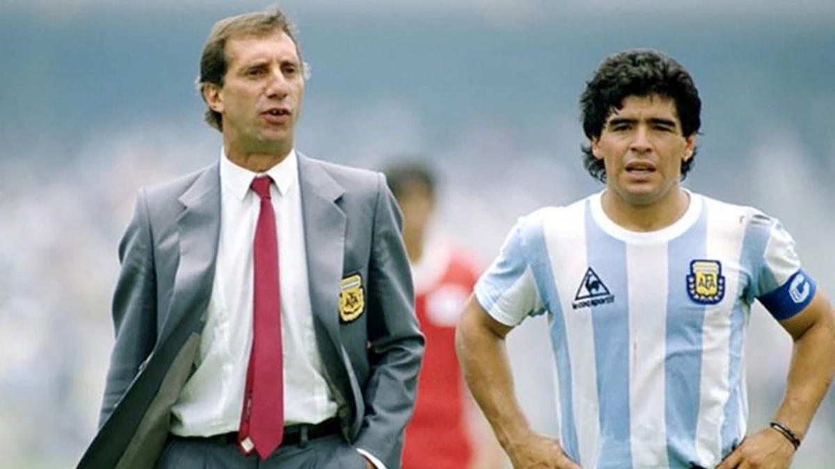 Carlos Bilardo non sa della morte di  Diego Maradona 