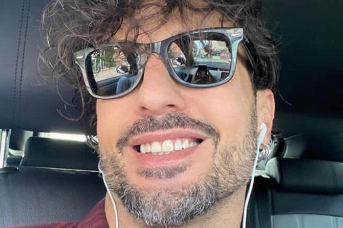 Selfie in auto di Fabrizio Corona