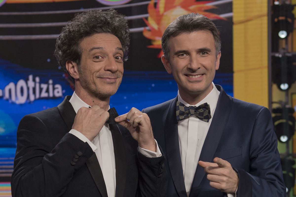 Ficarra e Picone che sorridono