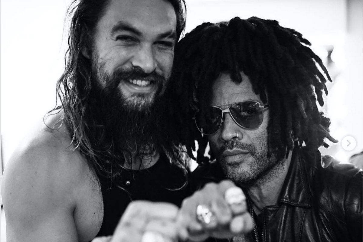 Jason Momoa e Lenny Kravitz