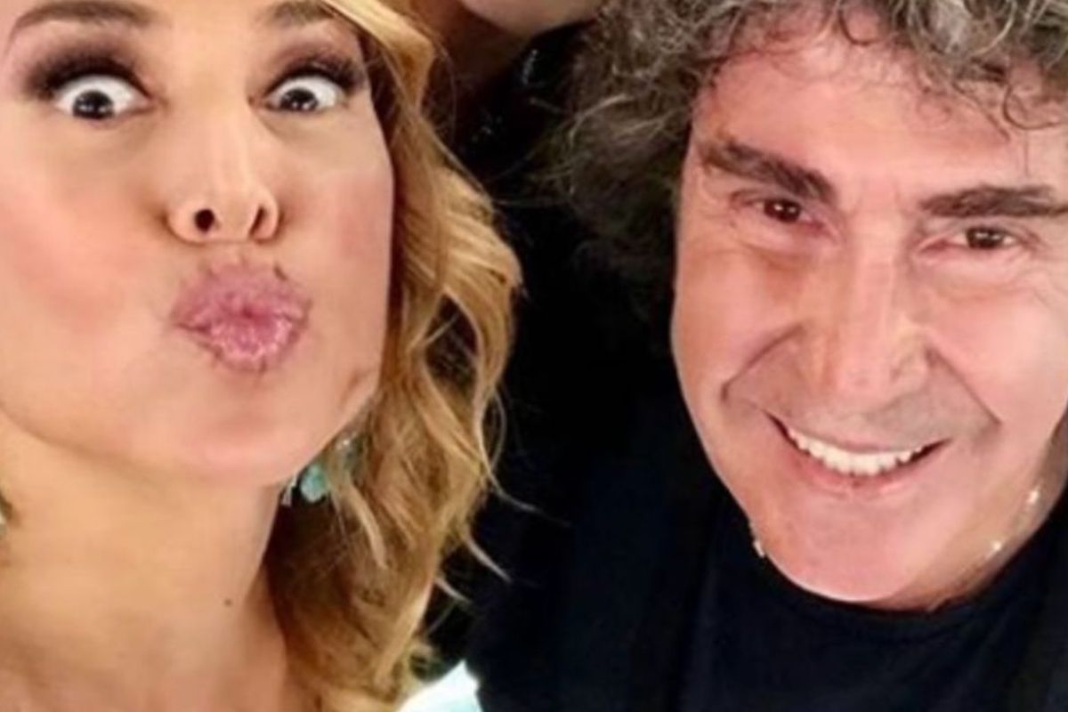 Barbara D'Urso e Stefano D'Orazio