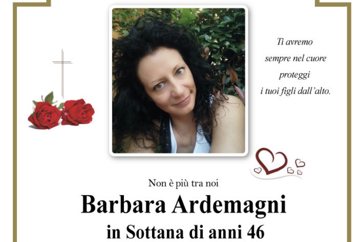 barbara ardemagni morta