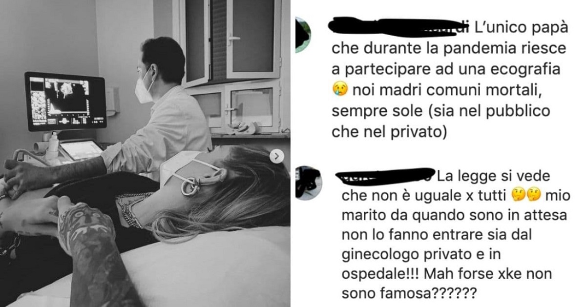 Chiara Ferragni e Fedez: polemiche durante l'ecografia: "Vergognatevi"