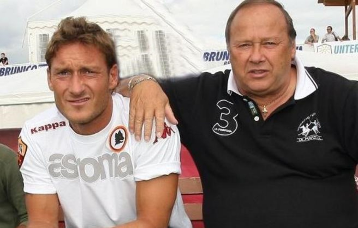 Enzo Totti e Francesco Totti