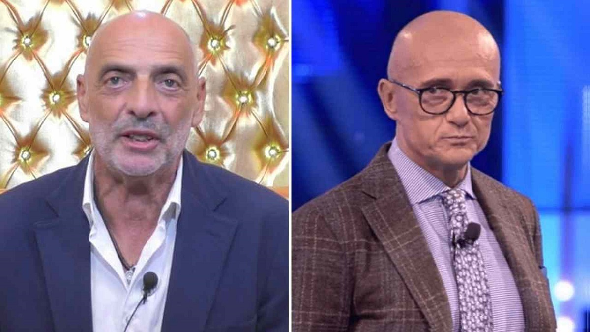 GF Vip Alfonso Signorini contro Paolo Brosio