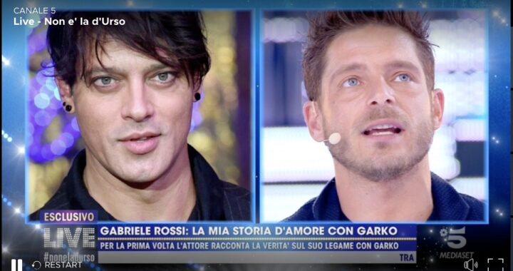 Live non è la D'Urso: Gabriele Rossi la storia con Garko