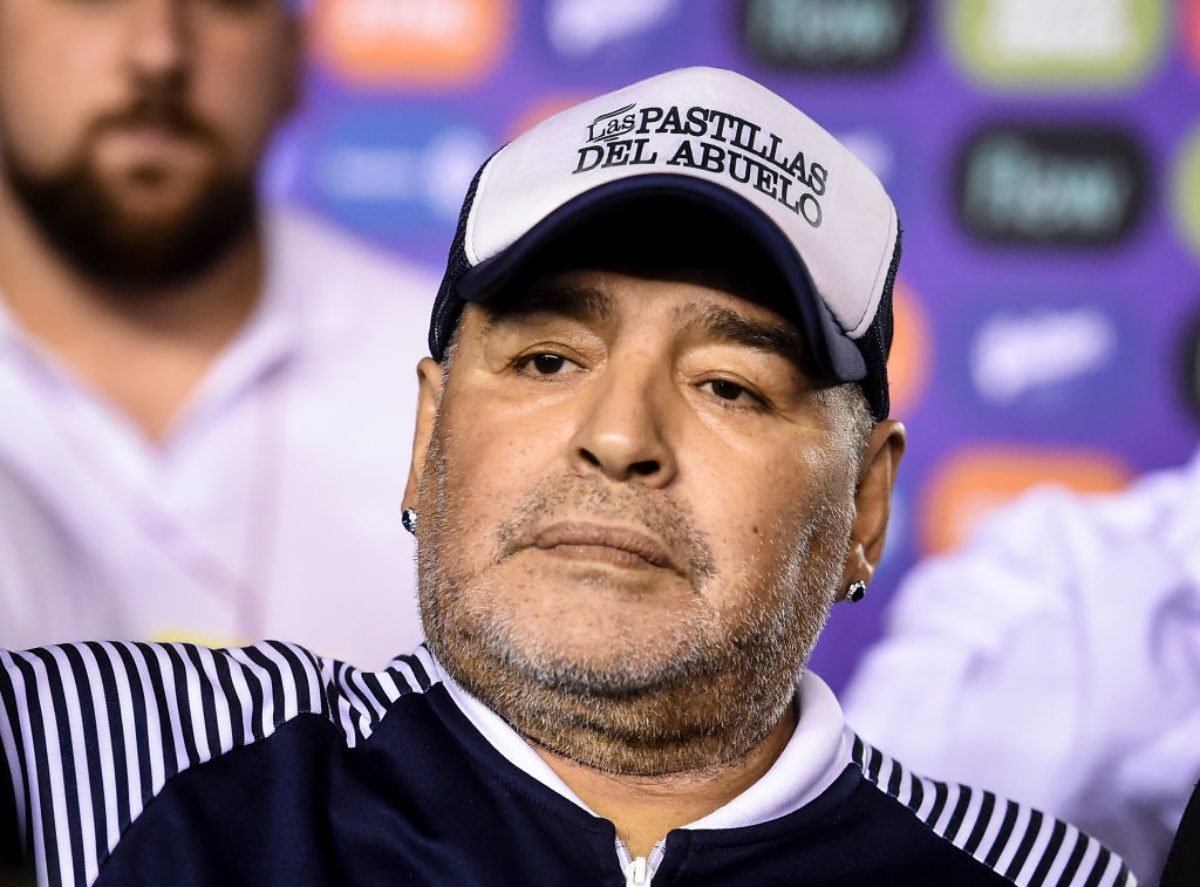 Marco Cartasegna contro Maradona
