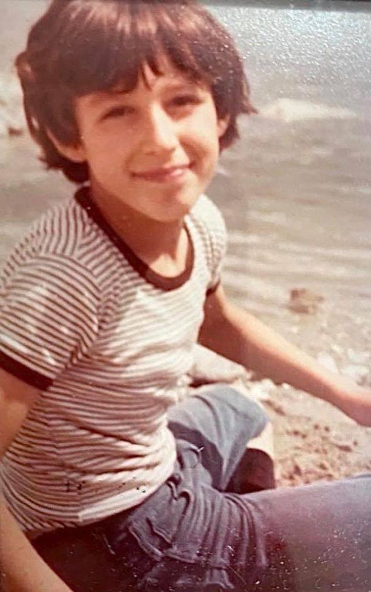 Matteo Salvini bambino 