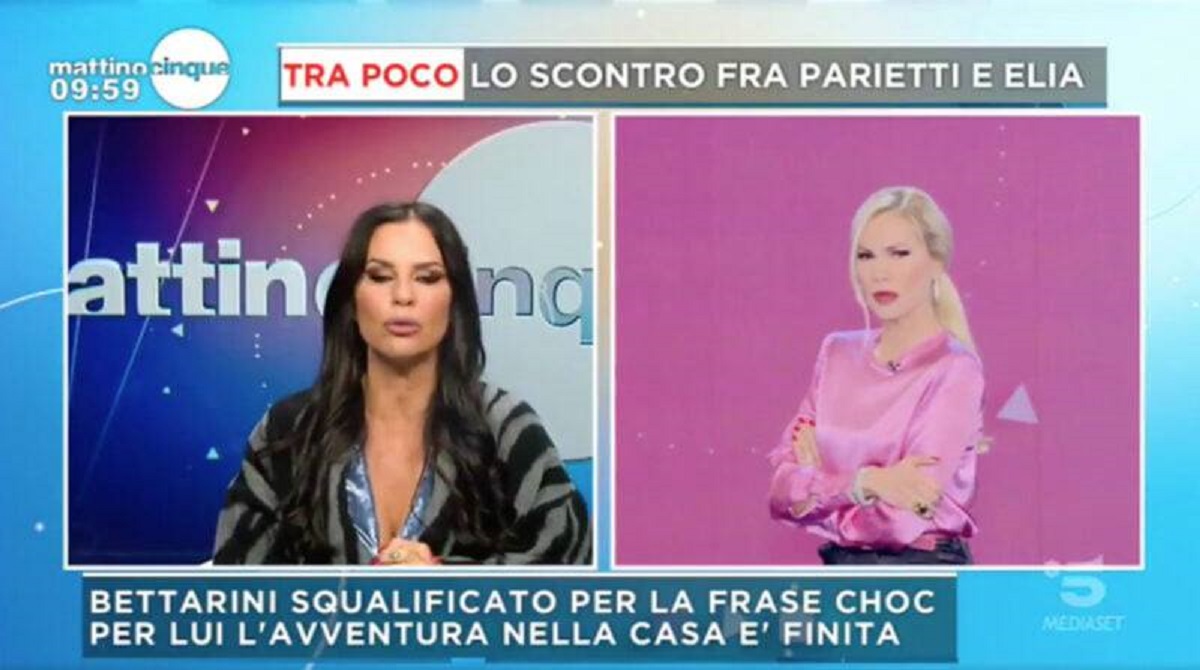 Mattino 5 Antonella Mosetti attacca Stefano Bettarini