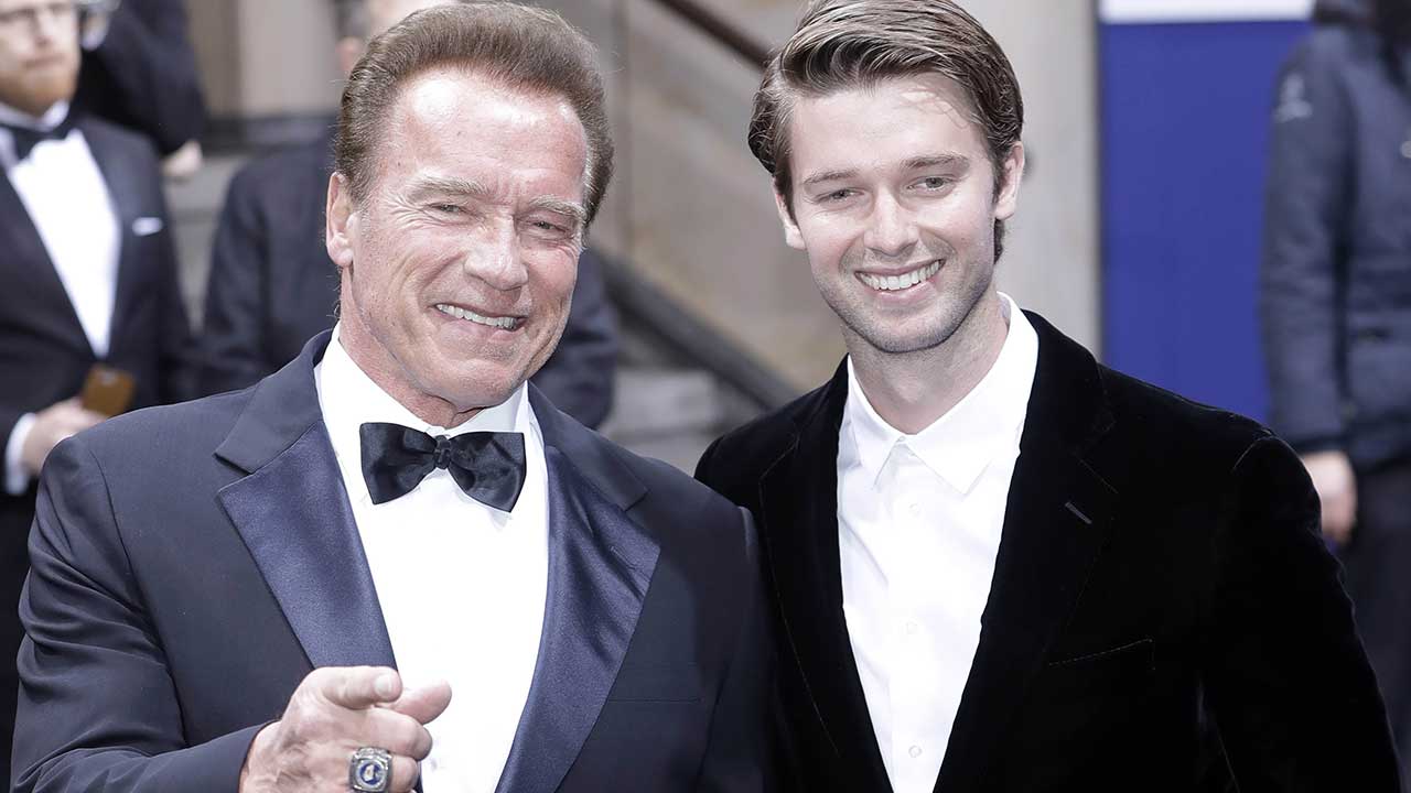 Arnold Schwarzenegger e il figlio