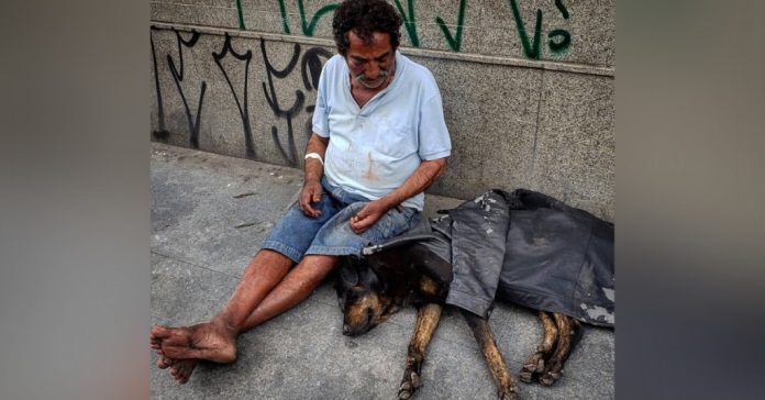 Sebastião e il suo cane