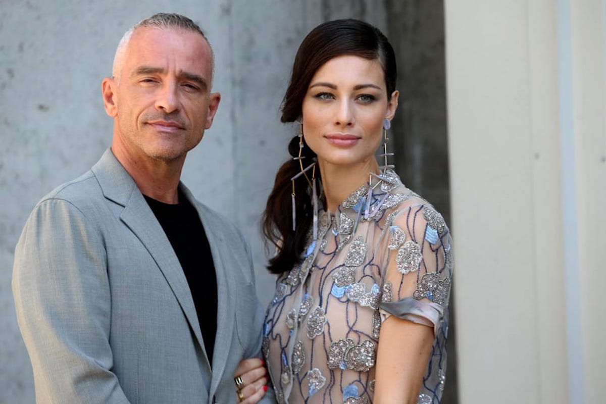 Marica Pellegrinelli e Eros Ramazzotti sorridenti